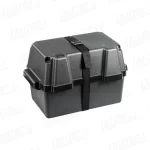 Caja de Batería Hasta 100Ah, Ext.Dim.431x257 x256mm.