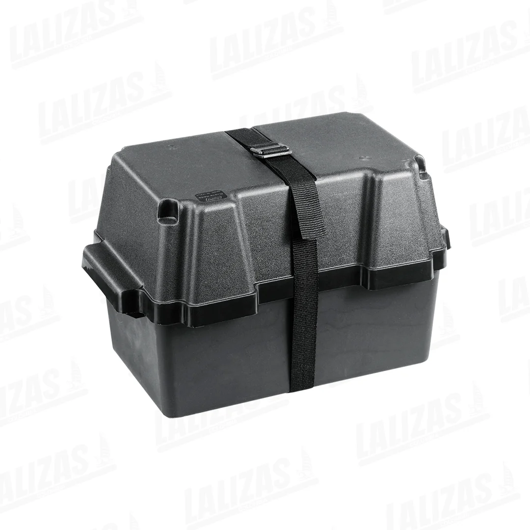 195539 Caja de Batería Hasta 100Ah, Ext.Dim.431x257 x256mm. - Imagen 1