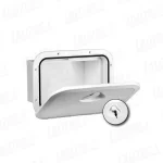 Escotilla de Almacenamiento TOP LINE, Blanca, 270x375mm