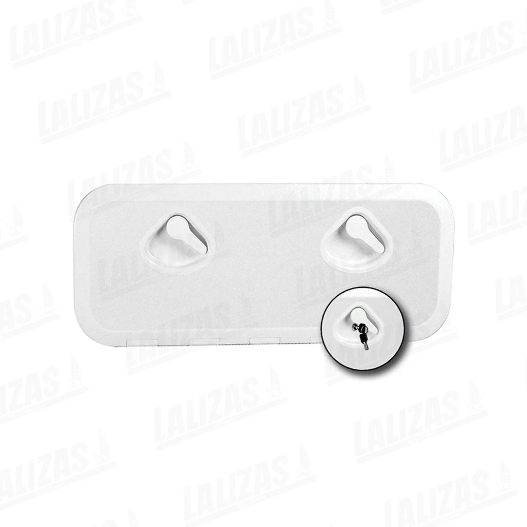 196322 Escotilla TOP Line, 243 x 607 mm, Blanca - Imagen 1