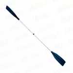 Remo con Aleta Desmontable Kayak, Ø30mm, L220cm, Negro