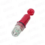 Luz Destellante LED, con fotocelda, Torpedo 8, Blanca