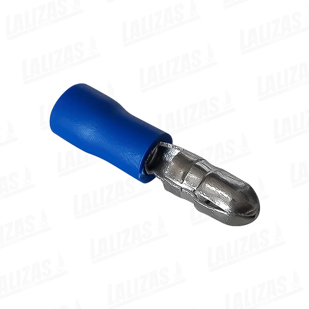 70496 Conector a Presión Macho, Azul, para Cable - Imagen 1