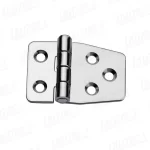 Bisagra Inox 316, 5 Huecos, 55x 37mm, Espesor 2mm