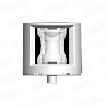 Luz de Navegación FOS LED 12'' Popa, con Carcaza Blanca