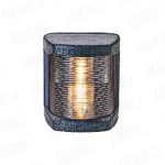 Luz de Navegación Clásica LED 12 de Tope 225°, 12- 24V, Blanca (Carcaza Negra)