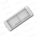 Luz de Techo rectangular  Aqua Led, con suiche ON-OFF, 9,6W, 12/24V