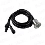 Luz de Cortesía, Azul, redondo, SS316, IP67, 12/24V, DC Multivolt