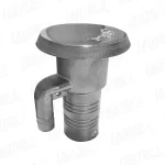 Tapa de Cubierta Ø38mm, gasolina, inox, con respirador 16mm.