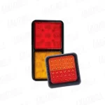 Luz LED para Trailer de Bote, Doble, Impermeable, 12V/24V