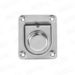 Bisagra con argolla para levantar, sellada, INOX 316, 55,5x65,5mm