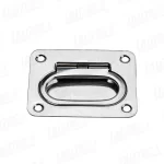 Bisagra con argolla para levantar, sellada, INOX 316, 75x58mm