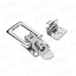 Cerradura de Escotilla Bronce Cromado Plateado