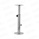 Base de Asiento/Silla, Telescópica, Inox 316, Diam: 60 mm