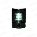 Luz de Navegación "Classic N12" Estribor <12m, Verde, (Black Housing)