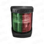 Luz de Navegación, Classic N12, 1MN, Bicolor, 225grad, <12mt, Carcaza Negra, 12v 10w