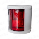 Luz de Navegación Babor, Roja, 112,5 ° CLASSIC N20 con carcasa blanca