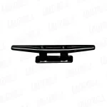 Cornamuza Plastica Negra