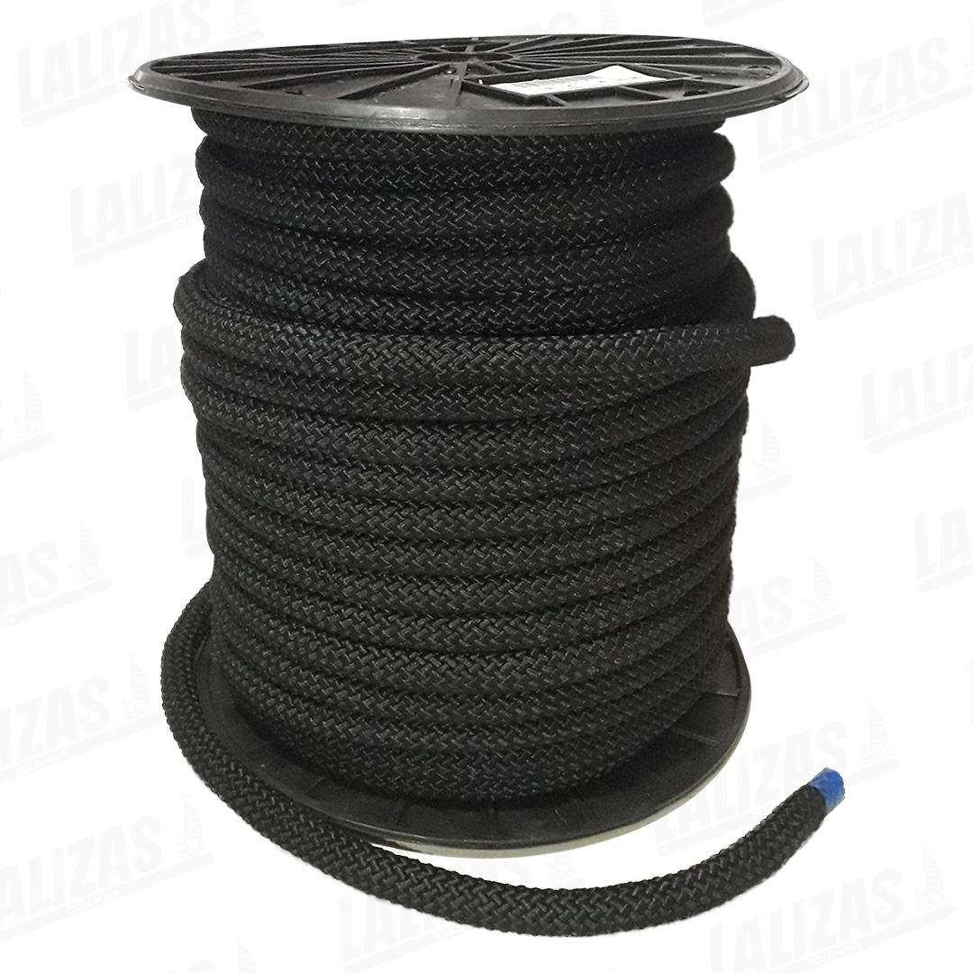 1002029 Cuerda Marina Trenzada #10, Nylon, Negro, Ref. 133N5110N11 - Imagen 1