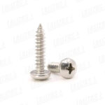 Tornillo Autoroscante de Cabeza Redonda 5,5x50 mm Inox 316 DIN 7981/ISO 7049. (blíster x 4 pcs)