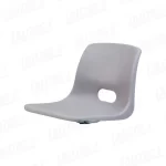 Silla Plástica Springfield, Ancho.44,5cm x Alto. 38cm