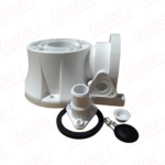 Base plástica para inodoro eléctrico + repuestos (27 a 31 & 35 a 36)