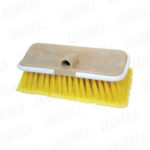 Cepillo de lavado “Flow Thru”, Bi-nivel, cerda mediana, Amarillo