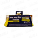 Cepillo para lavado de barcos Flow Thru, cerdas medianas, amarillo L20cm H6.5cm