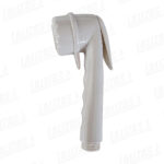 Pistola de Ducha larga, plástica, blanca