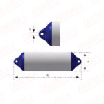 Defensa Inflable OCEAN Heavy Duty H - Imagen 5