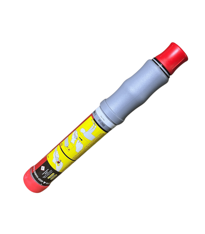 Diseño sin título (11) Cohete Paracaidas Rojo Lalizas Astros II Aprobación SOLAS/MED/USCG - Imagen 1
