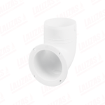 Conector de Blower, Blanco, Plastico, Dim. Ø102 mm (4pulg)