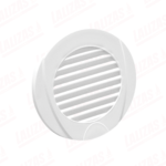 Rejilla de ventilación para conector de Blower, Blanco, Plastico, Dim. Ø102 mm (4pulg)