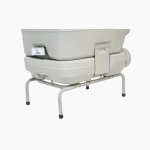 Base de Aluminio p/baño portátil 11867, Alt. 125mm