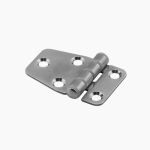 Bisagra Silenciosa Inox 316, 5 Huecos, Derecha, L58 x 37mm, Espesor 1.8mm