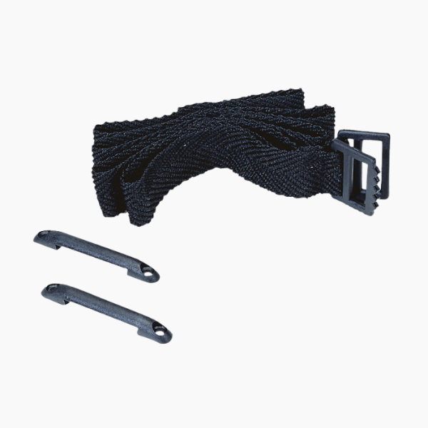 Correa para fijación de tanque de combustible y caja de bateria.