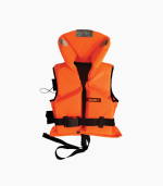 Chaleco de Cuello Lalizas 100N Adulto 90kgs ISO 12402-4 Naranja Fluo