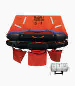 Balsa Salvavidas Lalizas Oceano SOLAS TOB 20Prs Pack A Contenedor
